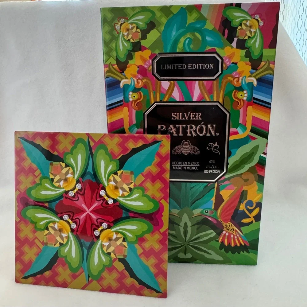 Patron Silver‎ Tequila Tin Box Limited Edition For 750 ml Bottle Collectors